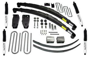 Tuff Country 24820KN Front/Rear 4" Lift Kit with Rear Blocks and Add-a-Leafs for Ford F-250 1980-1987