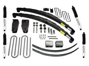 Tuff Country 24824KN Front/Rear 4" Standard Lift Kit with Rear Blocks and Add-a-Leafs for Ford F-250 1980-1987