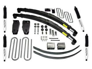 Tuff Country - Tuff Country 24828KN Front/Rear 4" Standard Lift Kit with Rear Blocks and Add-a-Leafs for Ford F-250 1988-1996 - Image 1