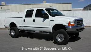 Tuff Country - Tuff Country 24955KN Front/Rear 4" Standard Lift Kit with SX8000 Shocks for Ford F-250 2000-2004 - Image 2