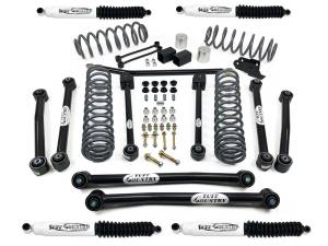 Tuff Country - Tuff Country 44105KN Front/Rear 4" EZ-Flex Lift Kit with SX8000 Shocks (Gas) for Jeep Wrangler JL 2018-2024 - Image 3