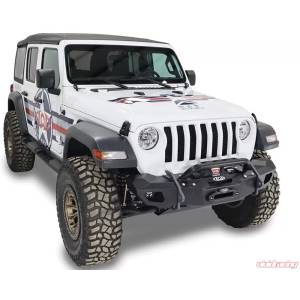 Tuff Country - LOD Offroad JFB1884 OPS Shorty Winch Front Bumper for Jeep Wrangler JK/JL/Gladiator JT 2007-2024 - Bare Steel - Image 10