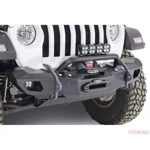 Tuff Country - LOD Offroad JFB1884 OPS Shorty Winch Front Bumper for Jeep Wrangler JK/JL/Gladiator JT 2007-2024 - Bare Steel - Image 5