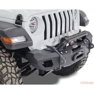 Tuff Country - LOD Offroad JFB1884 OPS Shorty Winch Front Bumper for Jeep Wrangler JK/JL/Gladiator JT 2007-2024 - Bare Steel - Image 2
