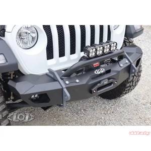Tuff Country - LOD Offroad JFB1884 OPS Shorty Winch Front Bumper for Jeep Wrangler JK/JL/Gladiator JT 2007-2024 - Bare Steel - Image 18