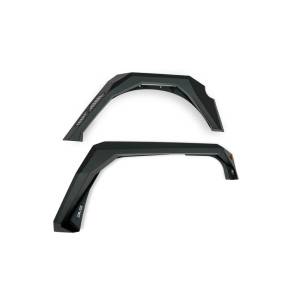 DV8 Offroad FDJK-09 Front and Rear Armor Fender Flares for Jeep Wrangler JK 2007-2018