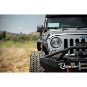 DV8 Offroad - DV8 Offroad FDJK-09 Front and Rear Armor Fender Flares for Jeep Wrangler JK 2007-2018 - Image 6