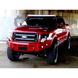 Fusion Bumpers - Fusion Bumpers 0914150FB Standard Front Bumper for Ford F-150 2009-2014 - Image 6