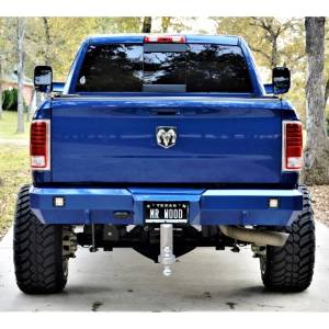 Fusion Bumpers - Fusion Bumpers 09181500RMRB Standard Rear Bumper for Dodge Ram 1500 2009-2018 - Image 3