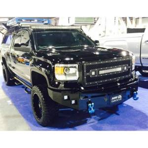 Fusion Bumpers - Fusion Bumpers 14151500GMCFB Standard Front Bumper for GMC Sierra 1500 2014-2015 - Image 1