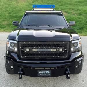 Fusion Bumpers - Fusion Bumpers 14151500GMCFB Standard Front Bumper for GMC Sierra 1500 2014-2015 - Image 3