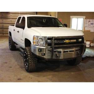 Fusion Bumpers - Fusion Bumpers 07131500CHVFB Standard Front Bumper for Chevy Silverado 1500 2007.5-2013 - Image 1