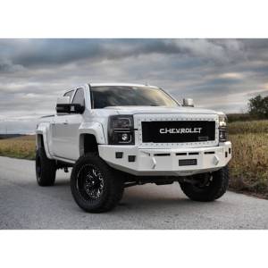 Fusion Bumpers - Fusion Bumpers 07131500CHVFB Standard Front Bumper for Chevy Silverado 1500 2007.5-2013 - Image 2