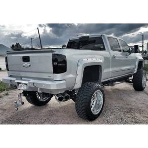 Fusion Bumpers - Fusion Bumpers 1519GMRB Standard Rear Bumper for GMC Sierra and Chevy Silverado 2500HD/3500 2015-2019 - Image 1