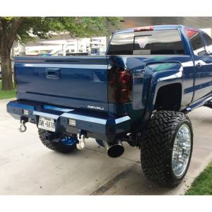 Fusion Bumpers - Fusion Bumpers 1519GMRB Standard Rear Bumper for GMC Sierra and Chevy Silverado 2500HD/3500 2015-2019 - Image 7
