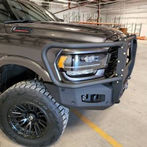 Chassis Unlimited - Chassis Unlimited CUB98032XBG Attitude Series Winch Front Bumper With Grille Guard for Dodge Ram 2500/3500 2019-2024 - Image 9