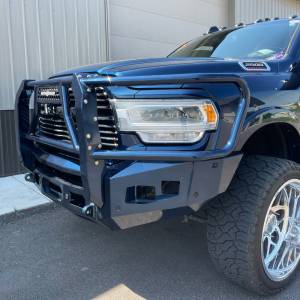 Chassis Unlimited - Chassis Unlimited CUB98032XBG Attitude Series Winch Front Bumper With Grille Guard for Dodge Ram 2500/3500 2019-2024 - Image 11