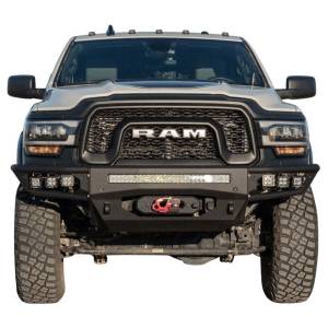 Chassis Unlimited CUB950442 Diablo Series Winch Front Bumper for Dodge Ram 2500 Powerwagon 2019-2024