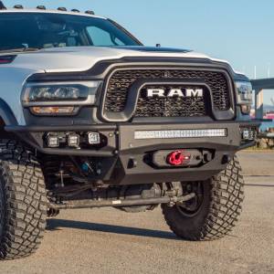 Chassis Unlimited - Chassis Unlimited CUB95044X Diablo Series Winch Front Bumper for Dodge Ram 2500 Powerwagon 2019-2024 - Image 3