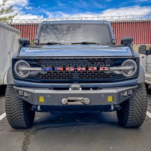 Chassis Unlimited - Chassis Unlimited CUB94077X Octane Series Winch Front Bumper for Ford Bronco 2021-2023 - Image 2