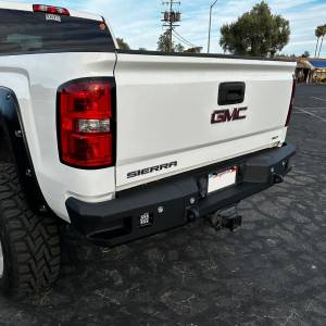 Chassis Unlimited - Chassis Unlimited CUB99030X Attitude Series Rear Bumper for GMC and Chevy Silverado 2500HD/3500 2015-2019 - Image 3