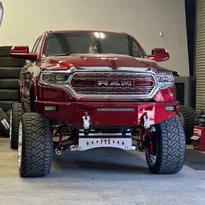 Fusion Bumpers - Fusion Bumpers 19211500RMFB Standard Front Bumper for Dodge Ram 1500 2019-2022 - Image 6