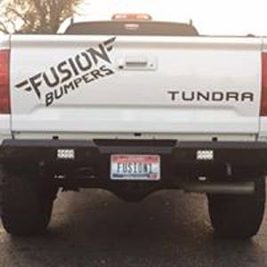 Fusion Bumpers - Fusion Bumpers 1422TUNRB Standard Rear Bumper for Toyota Tundra 2014-2021 - Image 2