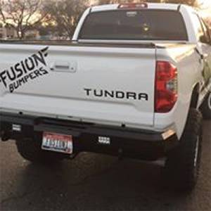 Fusion Bumpers - Fusion Bumpers 1422TUNRB Standard Rear Bumper for Toyota Tundra 2014-2021 - Image 3