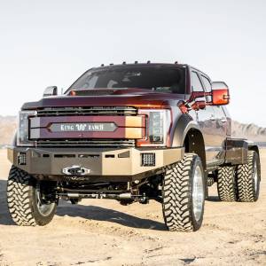 Fusion Bumpers - Fusion Bumpers 2022450FB Standard Front Bumper for Ford F-450/F-550 2020-2022 - Image 1