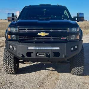 Chassis Unlimited - Chassis Unlimited CUB98038X Attitude Series Winch Front Bumper for Chevy Silverado 2500HD/3500 2015-2019 - Image 3