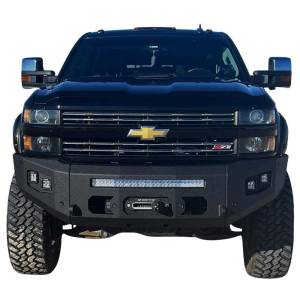 Chassis Unlimited - Chassis Unlimited CUB98038X Attitude Series Winch Front Bumper for Chevy Silverado 2500HD/3500 2015-2019 - Image 1