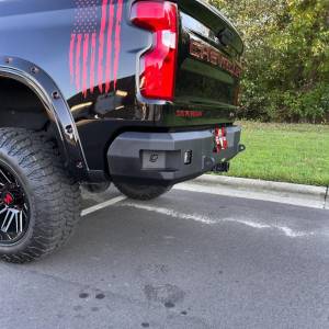 Chassis Unlimited - Chassis Unlimited CUB99040X Attitude Series Rear Bumper for Chevy Silverado and GMC Sierra 1500 2019-2024 - Image 10