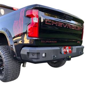 Chassis Unlimited - Chassis Unlimited CUB99040X Attitude Series Rear Bumper for Chevy Silverado and GMC Sierra 1500 2019-2024 - Image 2