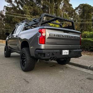 Chassis Unlimited - Chassis Unlimited CUB99040X Attitude Series Rear Bumper for Chevy Silverado and GMC Sierra 1500 2019-2024 - Image 7