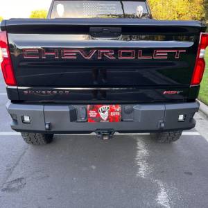 Chassis Unlimited - Chassis Unlimited CUB99040X Attitude Series Rear Bumper for Chevy Silverado and GMC Sierra 1500 2019-2024 - Image 5