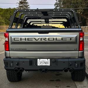 Chassis Unlimited - Chassis Unlimited CUB99040X Attitude Series Rear Bumper for Chevy Silverado and GMC Sierra 1500 2019-2024 - Image 4