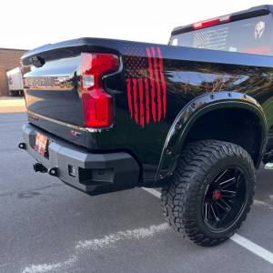 Chassis Unlimited - Chassis Unlimited CUB99040X Attitude Series Rear Bumper for Chevy Silverado and GMC Sierra 1500 2019-2024 - Image 12