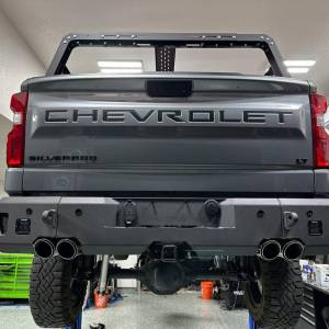 Chassis Unlimited - Chassis Unlimited CUB99040X Attitude Series Rear Bumper for Chevy Silverado and GMC Sierra 1500 2019-2024 - Image 3