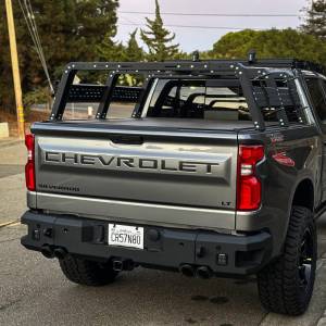 Chassis Unlimited - Chassis Unlimited CUB99040X Attitude Series Rear Bumper for Chevy Silverado and GMC Sierra 1500 2019-2024 - Image 6