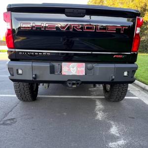 Chassis Unlimited - Chassis Unlimited CUB99040X Attitude Series Rear Bumper for Chevy Silverado and GMC Sierra 1500 2019-2024 - Image 9