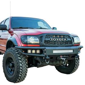 Chassis Unlimited CUB950411 Diablo Series Winch Front Bumper for Toyota Tacoma 1995-2004