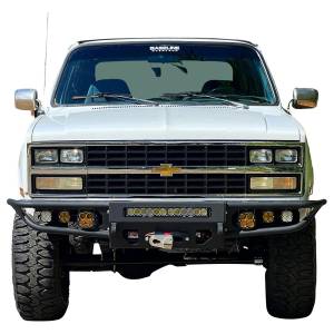 Chassis Unlimited CUB950291 Diablo Series Winch Front Bumper for Chevy and GMC 1973-1991