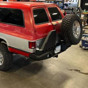 Chassis Unlimited - Chassis Unlimited CUB960291 Octane Series Dual Swing Out Rear Bumper for Chevy Silverado and GMC Sierra 1500 1973-1991 - Image 4