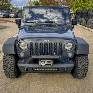 Chassis Unlimited - Chassis Unlimited CUB940781 Octane Series Winch Front Bumper for Jeep Wrangler JK 2007-2018 - Image 2