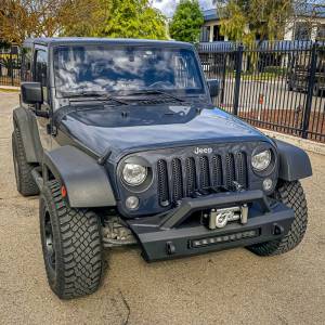 Chassis Unlimited - Chassis Unlimited CUB940781 Octane Series Winch Front Bumper for Jeep Wrangler JK 2007-2018 - Image 4