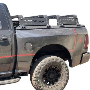 Chassis Unlimited CUB97001X Thorax Bed Rack System Fits Diamond Back Covers for Dodge Ram 1500/2500/3500 2010-2018