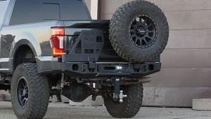 Expedition One - Expedition One FORDF250/350/450-17+-RB-XD-DSTC RangeMax Xtreme Duty Rear Bumper with Dual Swing Carrier System for Ford F-250/350/450 2017-2024 - Image 3