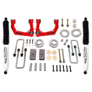 Tuff Country 54910TTKN  4" Lift Kit with Toytec Uni-Ball Boxed Upper Control Arms and Shocks for Toyota Tacoma 2005-2023