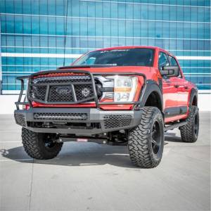 Ranch Hand - Ranch Hand MFF21HBM1 Midnight Front Bumper with Grille Guard for Ford F-150 2021-2023 - Image 4