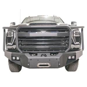 Fab Fours CH24-A6150-1 New Premium Winch Front Bumper with Full Guard for Chevy Silverado 2500/3500 2024